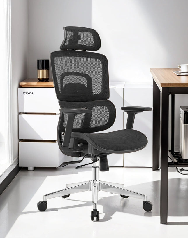 TH HIGH BACK OFFICE CHAIR (NYLON MESH)
