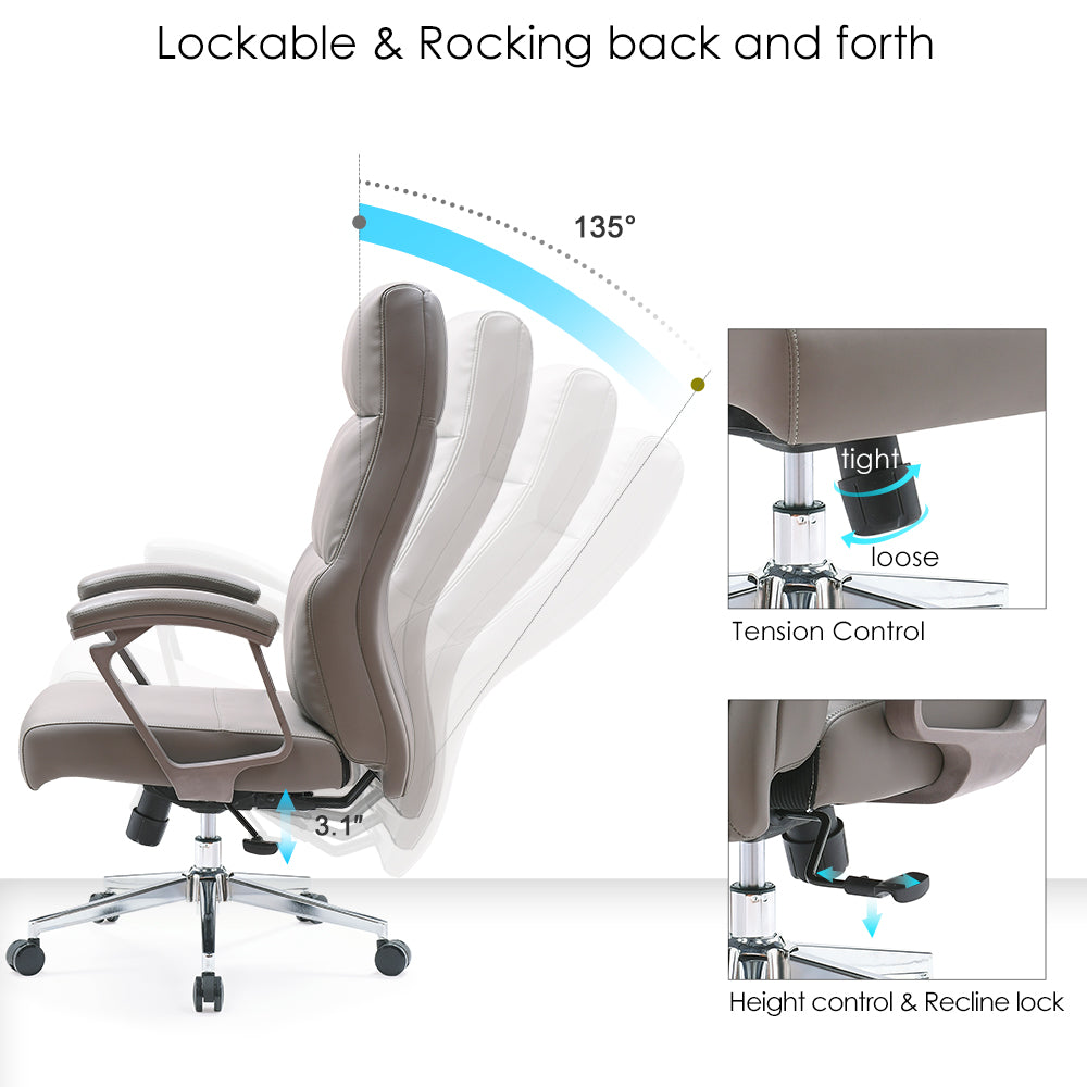TH HIGH BACK EXECUTIVE CHAIR (PU)