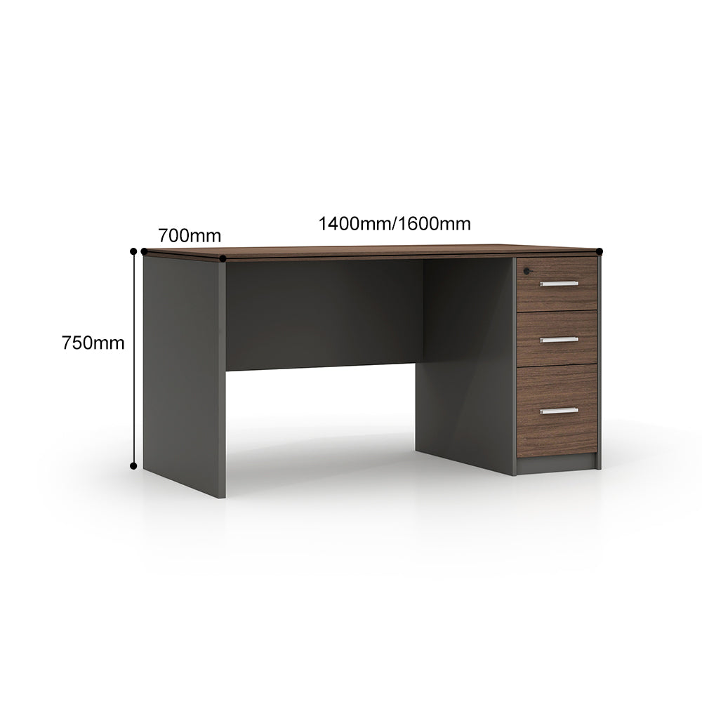 TH OFFICE TABLE- DARK 1407-D