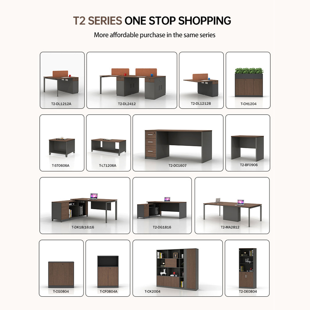 TH OFFICE TABLE- DARK 1407-D